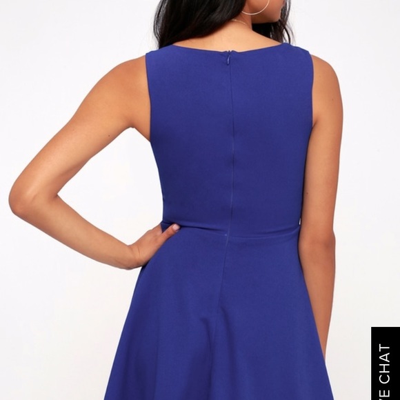 Lulus blue dress size small!! NWT - Picture 2 of 6